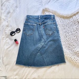 🚫SOLD🚫 REFORMATION x Levi’s Denim Jean Skirt